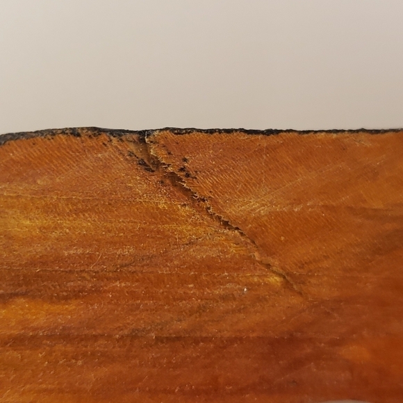 𝅺african wood mask Wall hanging elephant on top face bottom - Picture 10 of 11